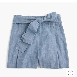 J. Crew Tie Waist Bow Shorts